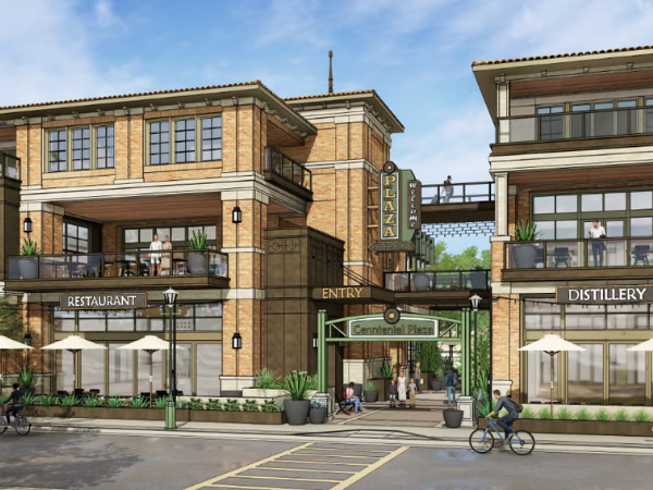 Cropped view of conceptual East Mall Project Rendering by EHD Design Studio (2024)