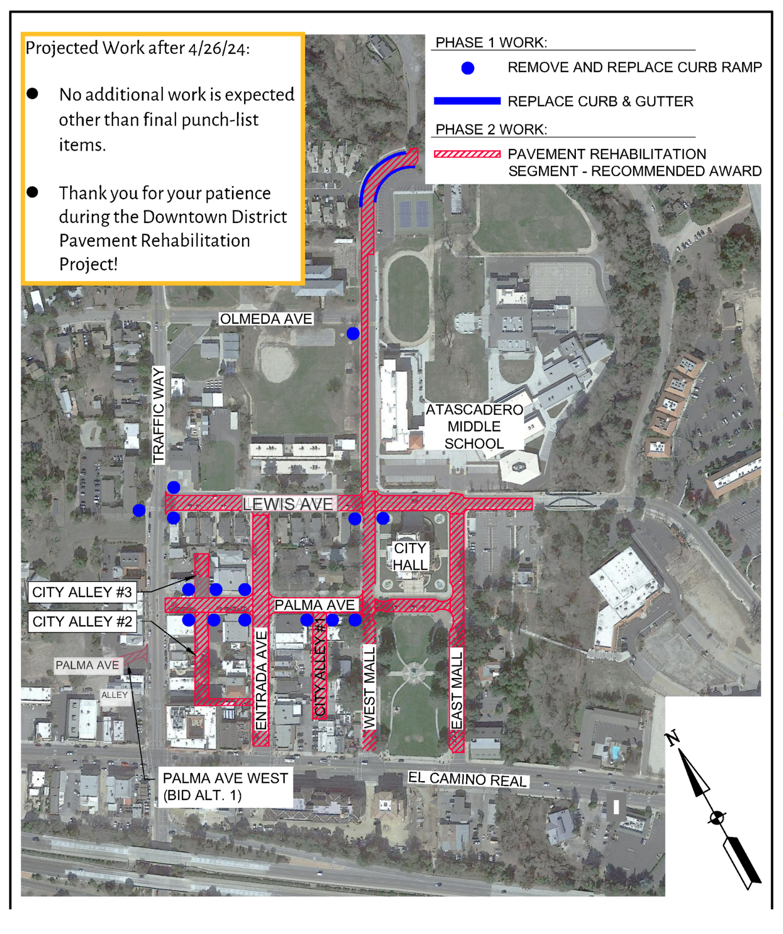 Downtown Paving Project Update