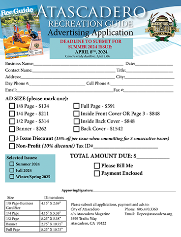 Small Photo of Recreation Guide Advertising Application